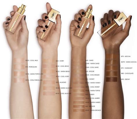 ysl touche foundation swatches|ysl beauty foundation.